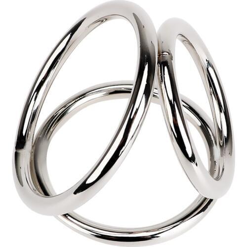 VATINE Male Chastity Device Sex Toys for Men Male Cock Rings Penis Rings Stainless Steel Adults Products Delay Ejaculation