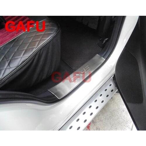 For Mazda CX-5 CX5 inside Door Sill Scuff Plate Welcome Pedal Stainless Steel Car Accessories Car Styling 2014 2015 2016