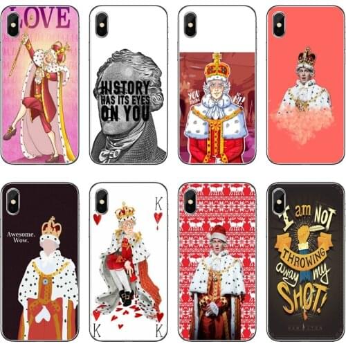 You'll Be Back Hamilton Transparent Phone Case For iPhone 12 11 Pro Max Mini XS Max XR X 8 7 Plus 6 6S Plus 5 5S SE 2020