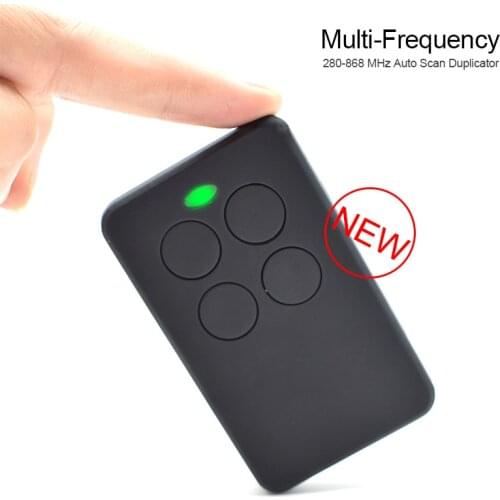 280MHz to 868MHz Gate Garage Remote Control Duplicator Mutilfrequency Auto Scan Controller 4CH Gate Opener Clone 433 mhz Command