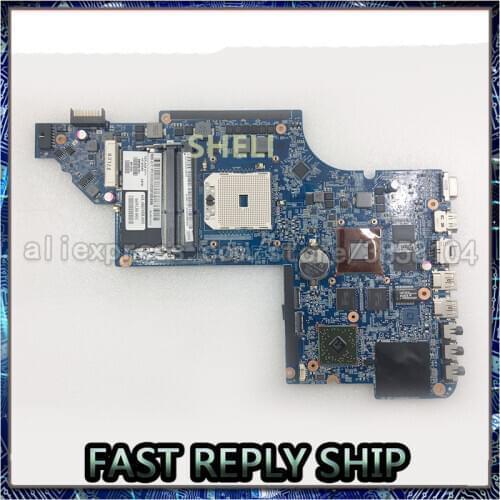 SHELI FOR HP 665284-001 Free Shipping Laptop motherboard DV6 DV6-6000 motherboard 100% tested well