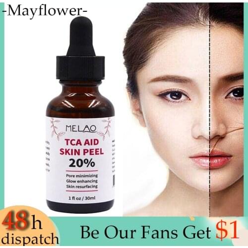 30ml Shrink Pores Face Skin Care Serum TCA Acid Facial Serum Moisturizer Anti-Wrinkle Facial Rejuvenating Skin Whitener