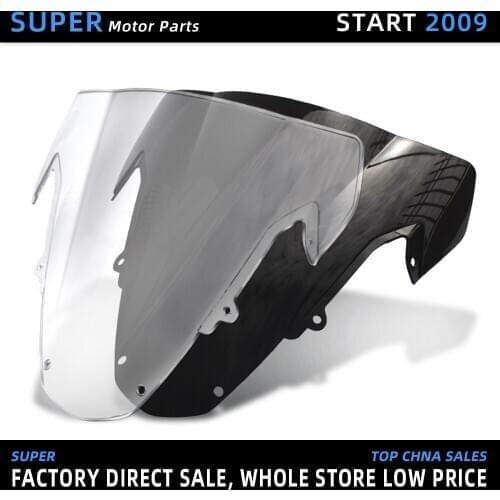 2 Colors Motorcycle New Doublel Bubble Windshield Windscreen For SUZUKI GSXR1000 K3 2003 2004