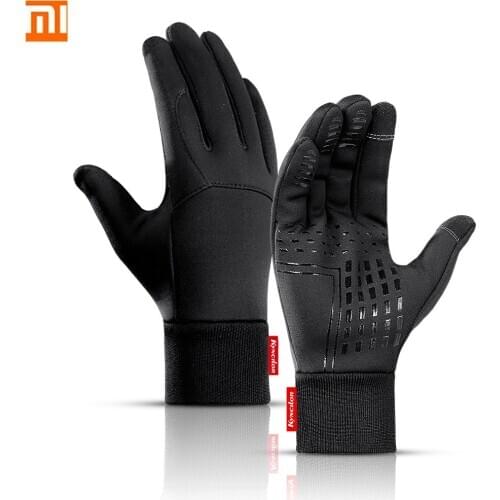 XiaoMi mijia warm windproof gloves touch screen water repellent non-slip wear-resistant bicycle riding ski sports gloves