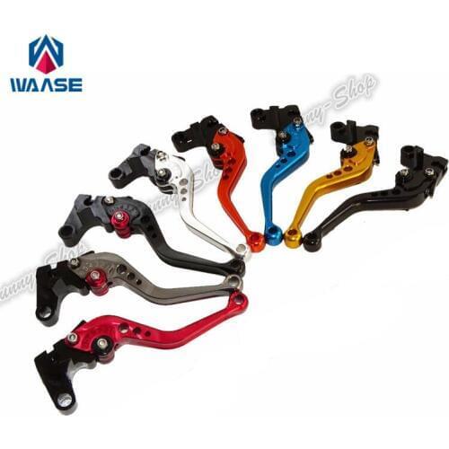 Waase For Kawasaki Ninja 650R ER6F ER6N ER 6N 6F 2009 2010 2011 2012 2013 2014 2015 2016 CNC Brake Clutch Levers Short