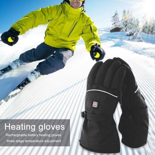 2pcs Cold-proof Ski Gloves Waterproof Winter Gloves Cycling Fluff Warm Gloves For Touchscreen Cold Weather Windproof Anti Slip