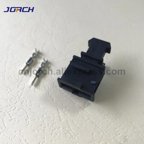 5 Sets 2 Pin VW License plate lamp connector 3B0972712 Door Light Trunk lights Horn Sensor Plug For Audi Skoda 3B0 972 712