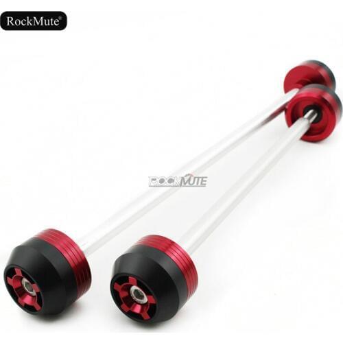 For SUZUKI GSX-R GSXR 750 2006 2007 2008 2009 2010 Motorcycle CNC Aluminum Front Rear Wheel Fork Axle Sliders Cap