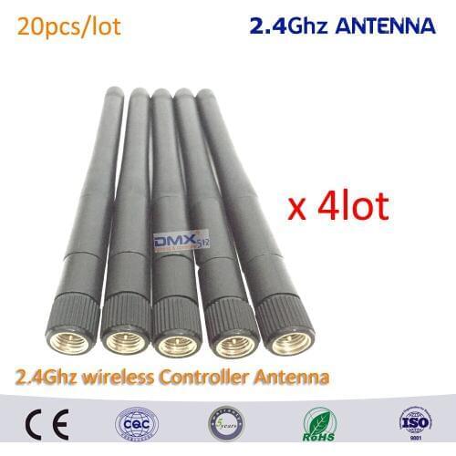 DHL Free Shipping 20pcs 2.4Ghz Wireless controller Antenna for wireless dmx PCB module