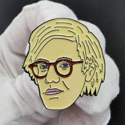 Popular artist brooch