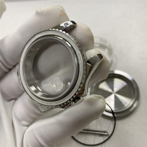 Watch Case Kit 40MM for Miyota 8215 8200 821A for Mingzhu 2813 Watch Automatic Mechanical Movement