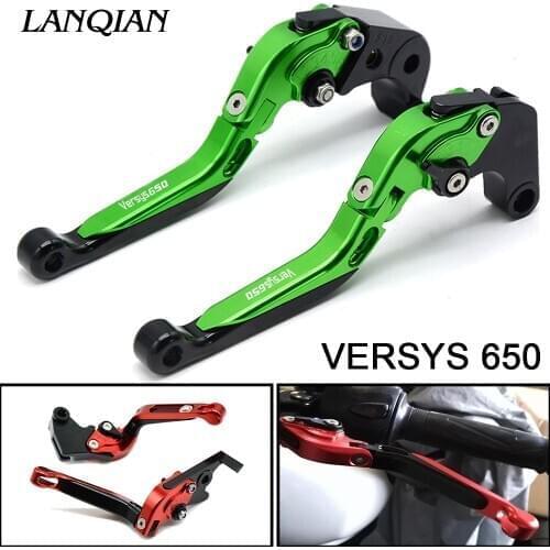 For Kawasaki Versys 650 2015 2016 Motorcycle Clutch Brake Lever CNC Aluminum Adjustable Motorbike brake Levers
