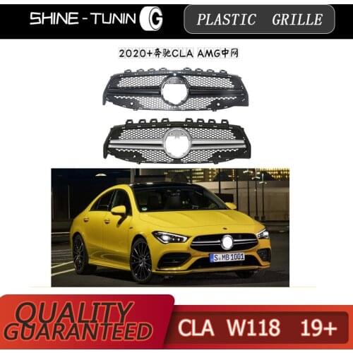 GT Grille Suitable for AMG CLA Class W118 GTR GT R ABS 2019+ Without emblem