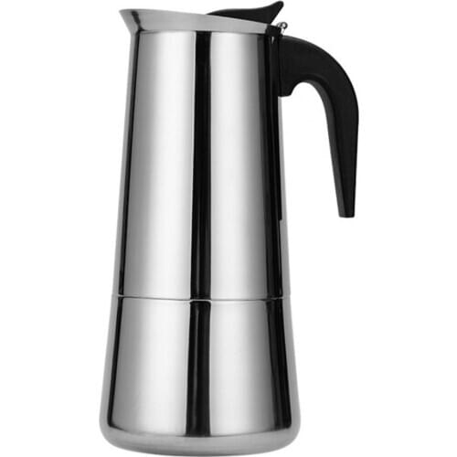 Multi-function Coffee Pot Mocha Cafe Latte Stovetop Percolators Stainless Steel Coffee Maker Pot