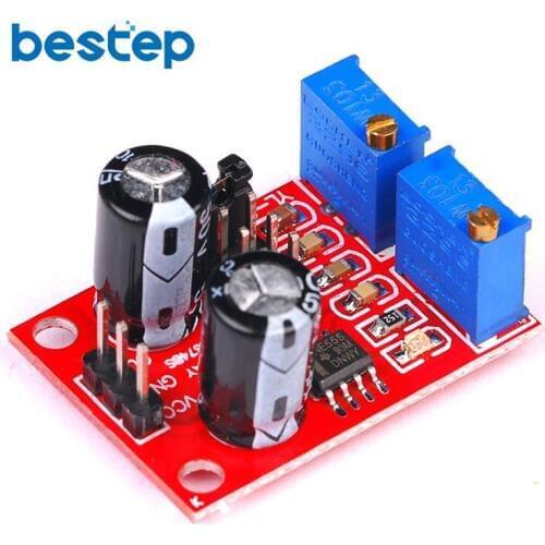 NE555 Pulse Frequency Duty Cycle Adjustable Module Square Wave Signal Generator
