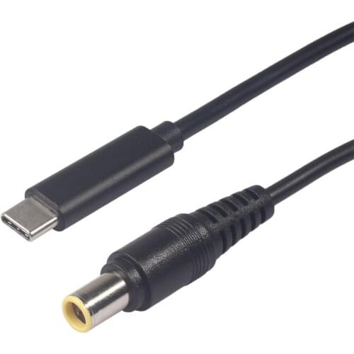 Type C USB C to 7.9*5.5mm Plug Converter Dc Power PD Adapter Charging Cable for Lenovo Thinkpad X60 T60 T61 X200 X201 X220 X230