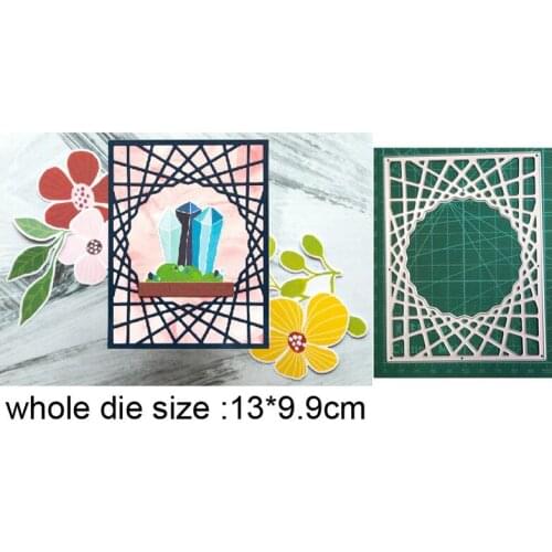 Craft dies lace photo frame Metal Cutting Dies Embossing Die Cut Scrapbook die Paper Craft Knife Mould Blade Punch Stencils dies
