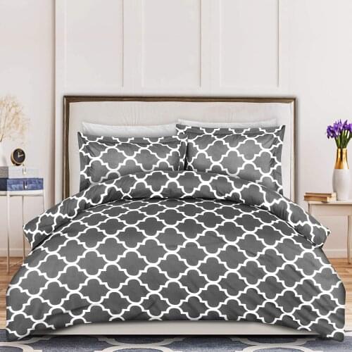 Luxury Bedding Set Super King Duvet Cover Sets Marble Single Queen Size Black Comforter Bedding xx14