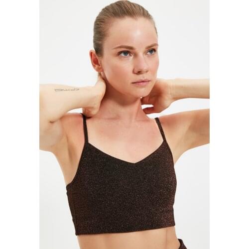 Trendyol Silvery Sport Tops TWOAW22SS0043