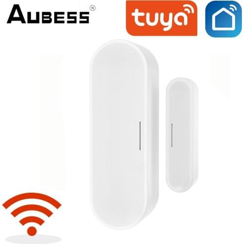 Tuya Smartlife WIFI Door / Window Detector App Notification Alerts Security Sensor Work With Alexa Google Home No Need Hub