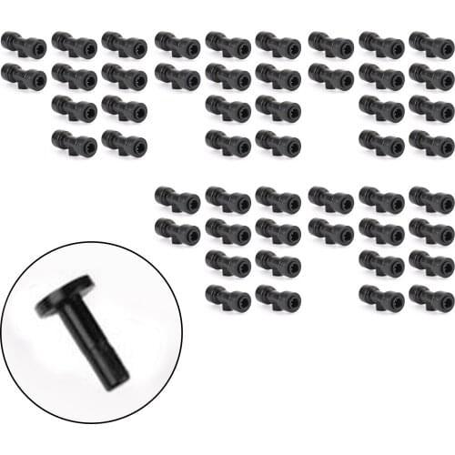 Areyourshop 50pcs Micro Irrigation Fitting Garden Misting Cooling Watering Spray Connector