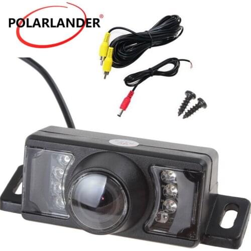 Waterproof Short License plate Frame IP68 Reverse Camera Night Vision CMOS 7 IR Lights