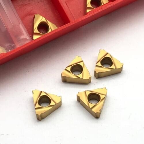 10pcs 11IR 1.25ISO BP010 Steel processing Carbide Inserts tools blade High cost performance
