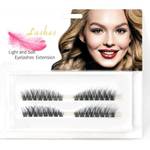 3D Mink DIY Eyelash Extension Synthetic Reusable Artificial Eyelashes Fluffy Fake Lashes