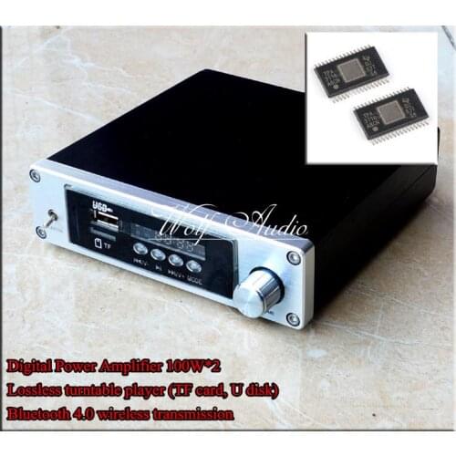 DP2 Bluetooth 4.0 Lossless Audio Player TPA3116D2 Digital Power Amplifier 100W*2 Stereo HiFi mini amplifier