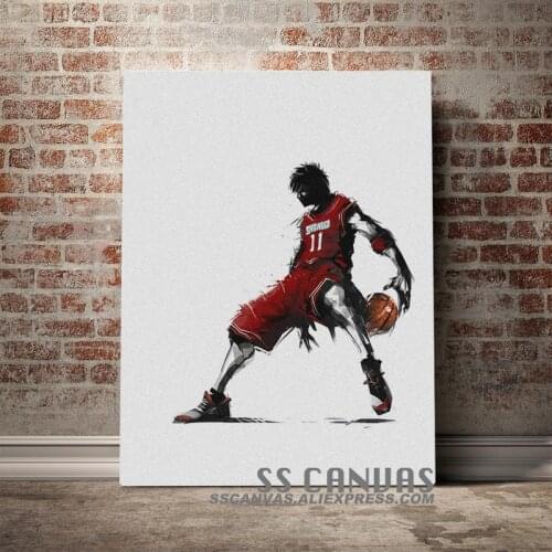 Rukawa Kaede Slam Dunk Anime Canvas Painting Decor Wall Art Pictures Bedroom Study Home Living Room Decoration Prints Poster