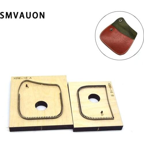 Leather Die Cutter DIY Credit Card Holder Wallet Man Woman Coin Purse Bag Japan Steel Punch Cut Mold Wood Die For Leather Craft