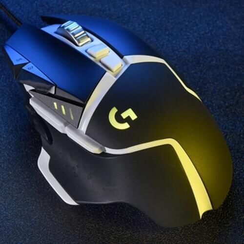 Logitech G502 Programmable Mouse SE RGB Optical HERO Sensor 16,000DPI Adjustable for Household Computer Accessory