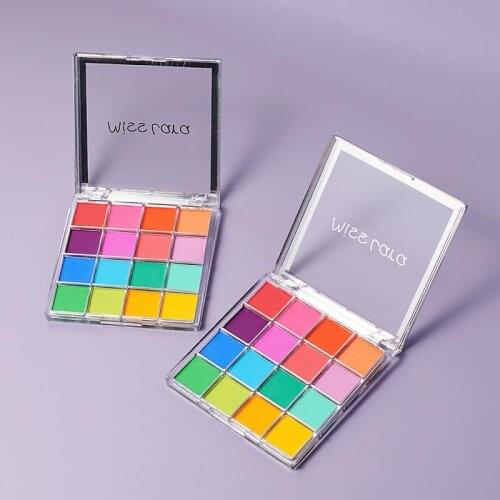 16 Colors Matte Eyeshadow Earth Color Eye Shadow Palette Waterproof Long Lasting Eye Shadow Makeup Cosmetics TSLM1