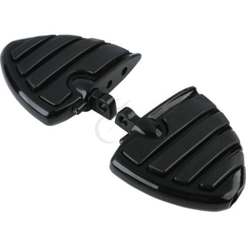Motorcycle Male Mount-Style Wing Style Foot Rests FootPegs For Harley Touring Electra Glide Softail FLS FXCW FLSS FLHS V-Rod