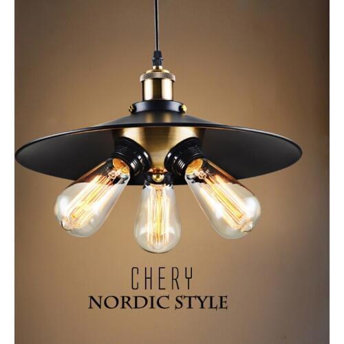 American style Umbrella grid pendant lamp E27 Lighting Loft modern lighting illumination For Kitchen/Cabinet bedroom cafe bar