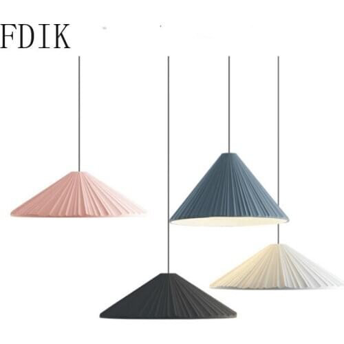 Nordic Resin Pendant Light Simple Single-head Restaurant Lamp Loft Industrial Table Lights Bar Interior Decor Lighting Fixture