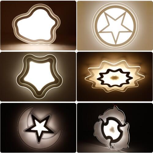 Simple modern Childrens room led ceiling light little boy girl eye bedroom living room lamp