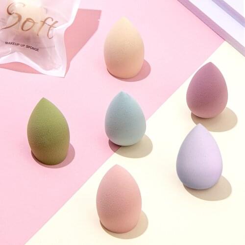 QIBEST Beauty Sponge Puff Soft Cosmetic Tools For Foundation Concealer Beuty Blender Face Puff Professional Makeup Sponge