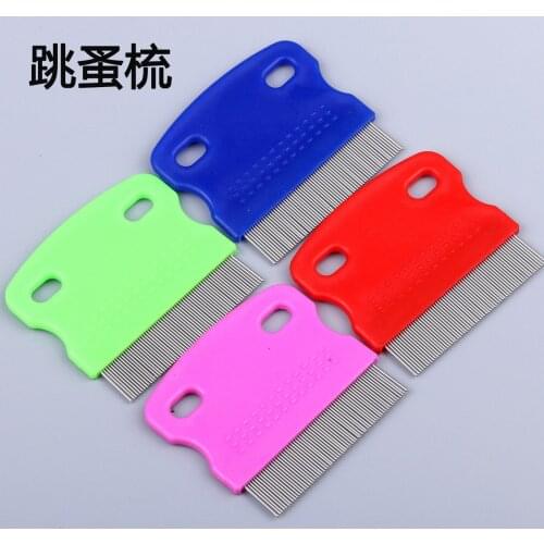 Cat Brush Flea Comb Stainless Steel Needle Close-tooth Comb Cat And Dog Flea Removal Close-Tooth Comb Pet clean Supplies
