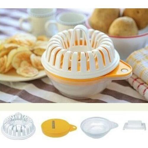 Clip Maker Baked potato microwave devices Baked potato chips machine DIY Microwave Potato 15.2*13*11.3 CM Free shipping