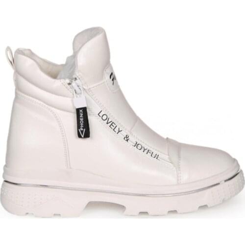 Womens White Boots 20k320-1