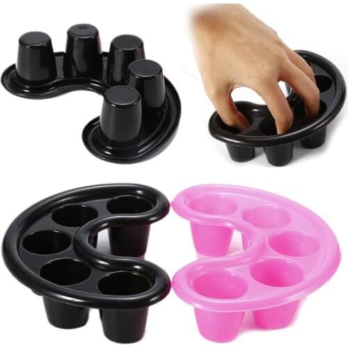 1pcs Nail Art Hand Wash Remover Soak Bow SPA Soaker Wash Bowl Powder Polish Remover Manicure Soak Tool