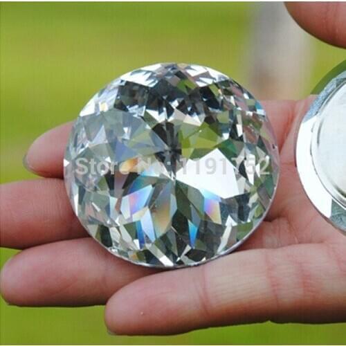 1000pcs/lot) 20mm Crystal Tufting Buttons With Metal Back Loop Wholesale