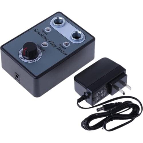 Car Spark Plug Tester With Adjustable Double Holes Ignition Testers Circuit Testing Analyzer