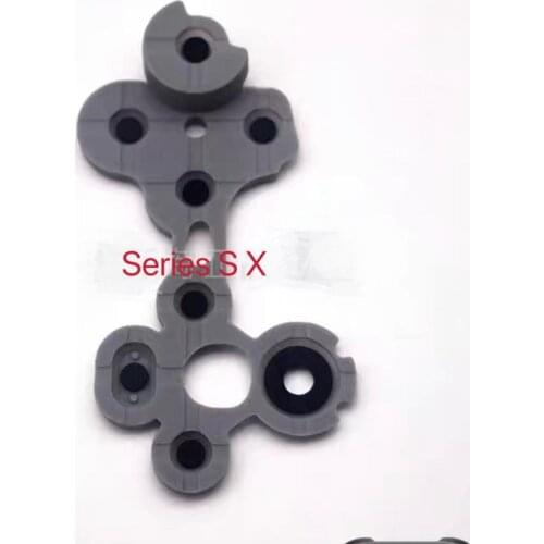 Free shipping 100pcs/lot original new for Xbox Series X / S Gamepad Controller Silicon Conductive Rubber Button