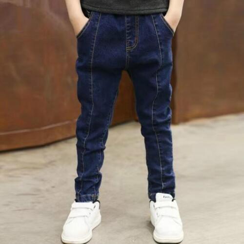 2020 new spring boys jeans student denim pants toddler girl jeans big kids jeans clothing long trousers cowboy baby boy