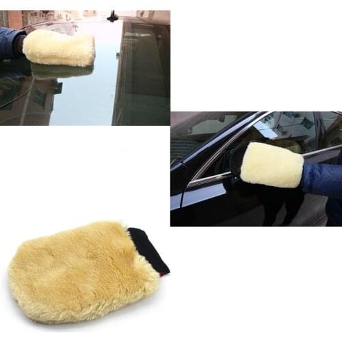 Hot Microfiber Tools Auto Detailing Brushes Sponge Plush Mitt Car Wash Glove Mitten Washing Cleaning Brush Tool