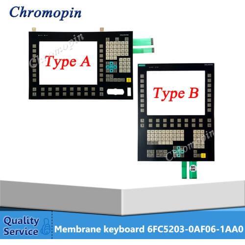 6FC5203-0AF02-0AA0 6FC5 203-0AF02-0AA0 Membrane Keypad 6FC5203-0AF02-0AA1 6FC5 203-0AF02-0AA1 Membrane Switch for siemens OP012