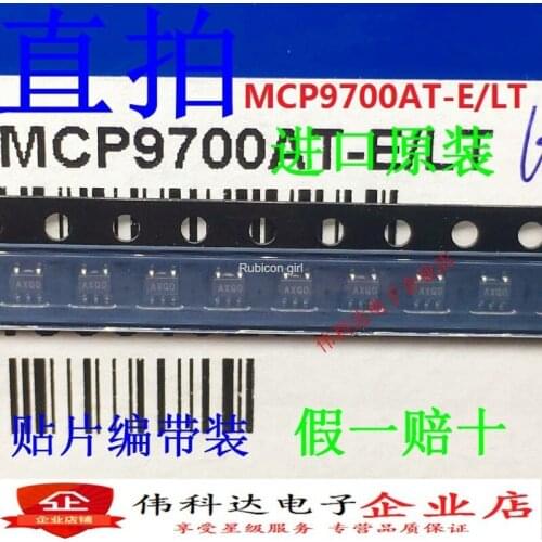 New MCP9700AT-E/TT SOT23 silk screen AXQO temperature sensor imported original fake one lose ten