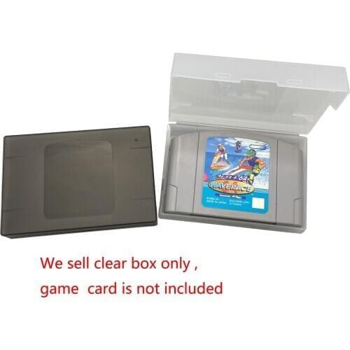 Plastic cover for N64 Game Cartridge card Cover Plastic protecive case storage box